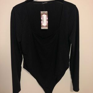 Square neck bodysuit